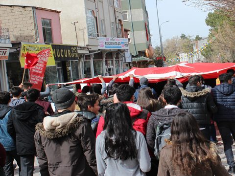 İlçemiz Öğrencilerinden Afrin Harekâtına Destek