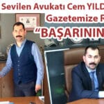 Mucur’un Sevilen Avukatı Cem YILDIRIM’dan Gazetemize Röportaj; “BAŞARININ SIRRI”