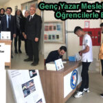 Genç Yazar Meslek Lisesinde Öğrencilerle Buluştu